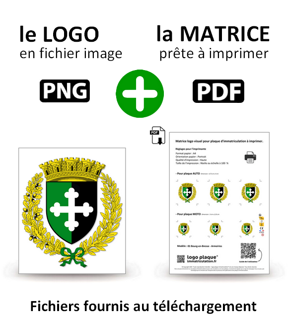 01 Bourg-en-Bresse - Armoiries