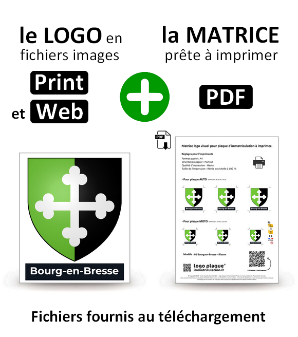 01 Bourg-en-Bresse - Blason