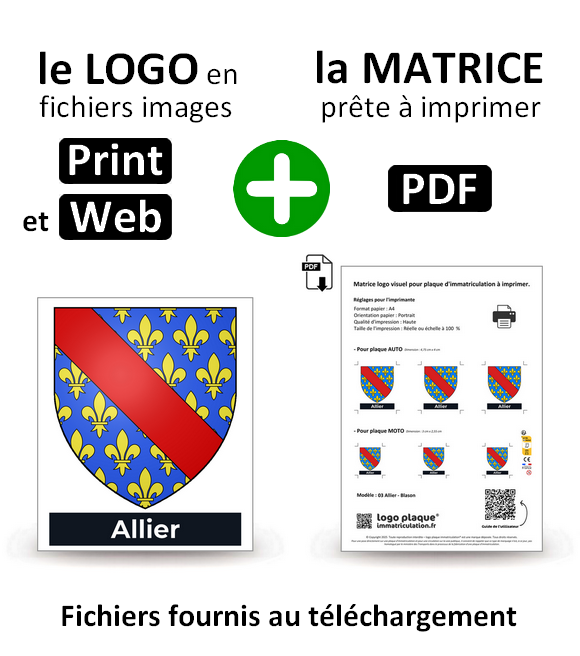 03 Allier - Blason