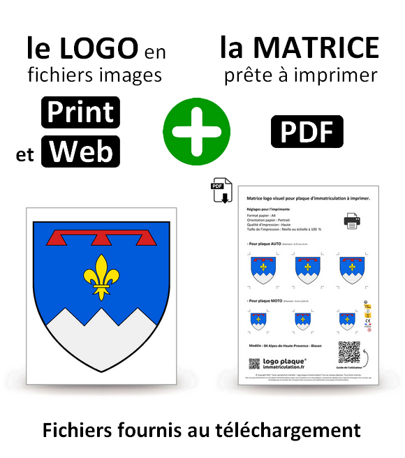 04 Alpes-de-Haute-Provence - Blason