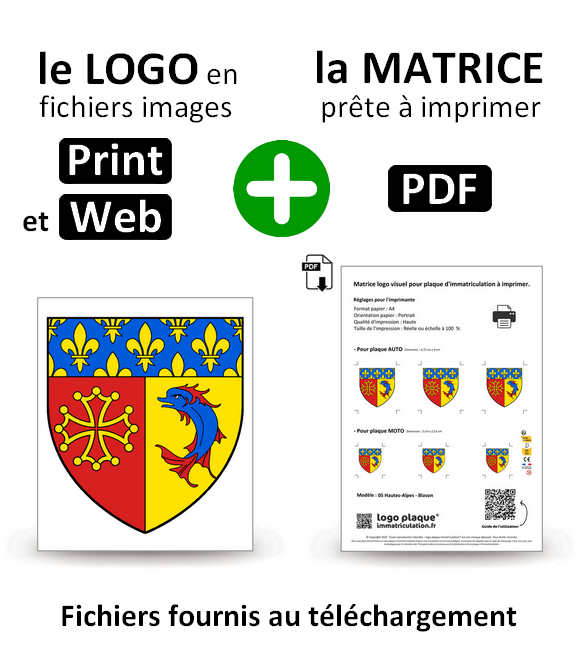 05 Hautes-Alpes - Blason