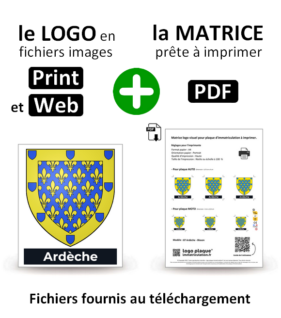 07 Ardèche - Blason