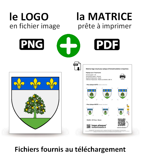 07 Privas - Blason