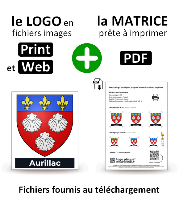 15 Aurillac - Blason