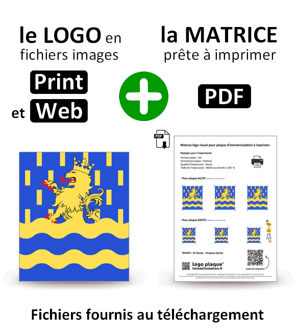 25 Doubs - Adjusted Flag