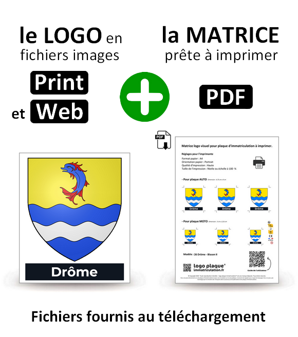 26 Drôme - Blason II