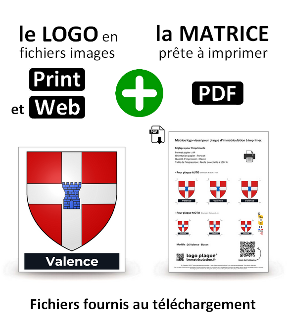 26 Valence - Blason