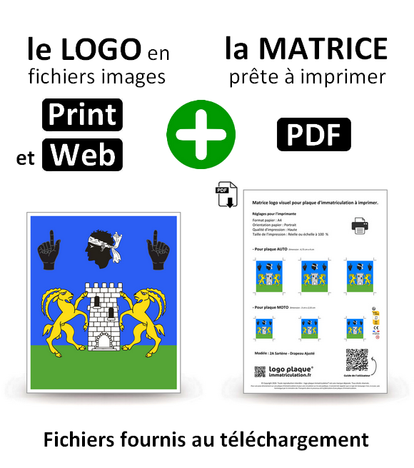 2A Sartène - Drapeau Ajusté
