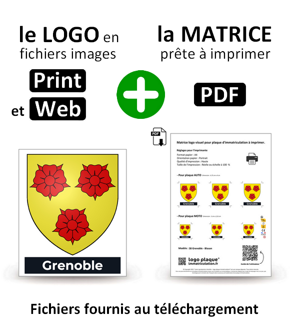 38 Grenoble - Blason