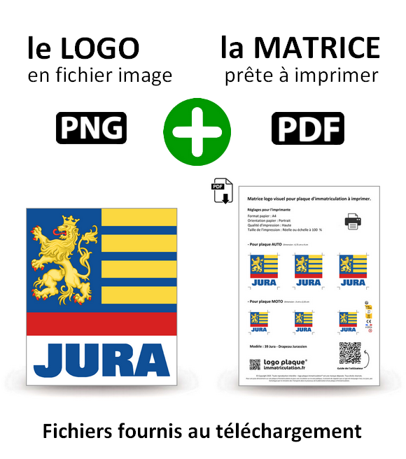 39 Jura - Drapeau Jurassien