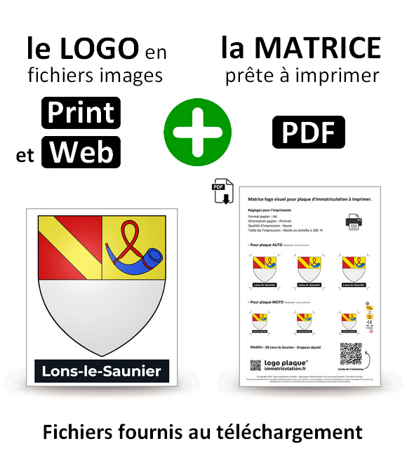 39 Lons-le-Saunier - Blason