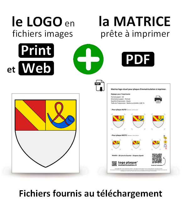 39 Lons-le-Saunier - Coat of Arms