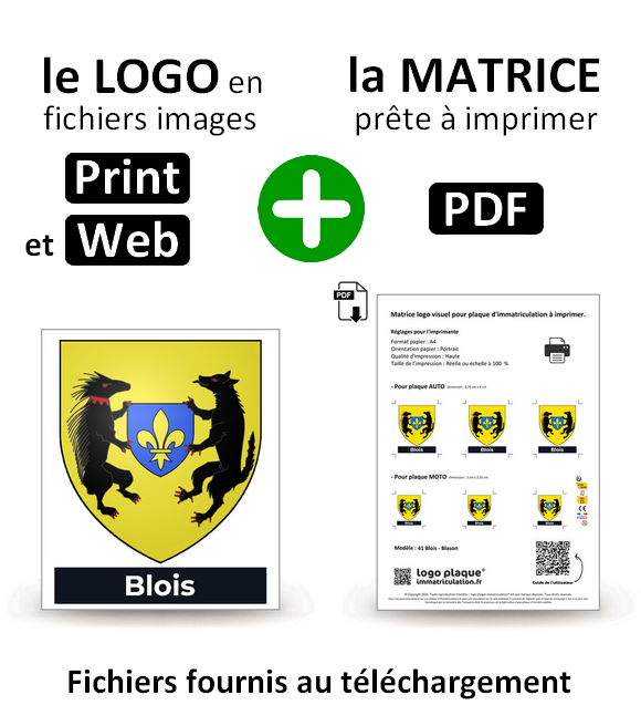 41 Blois - Blason