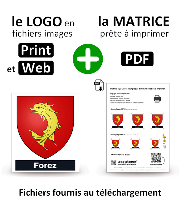 42 Forez - Blason