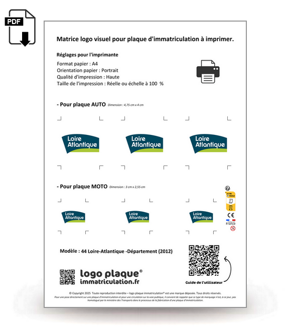 44 Loire-Atlantique -Département (2012)