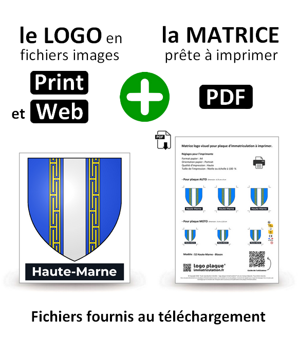 52 Haute-Marne - Blason