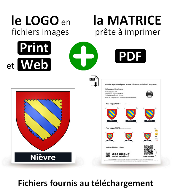 58 Nièvre - Blason