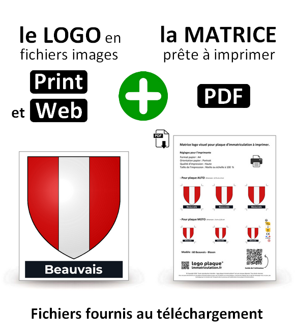 60 Beauvais - Blason