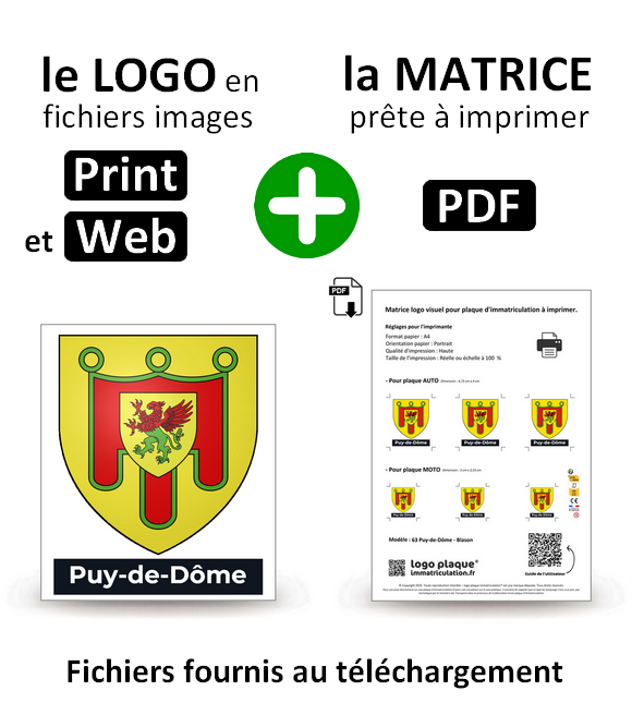 63 Puy-de-Dôme - Blason