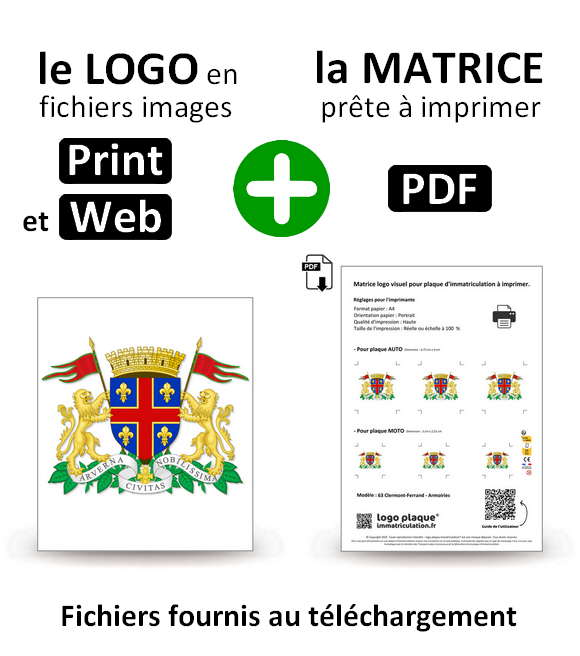 63 Clermont-Ferrand - Coat of Arms