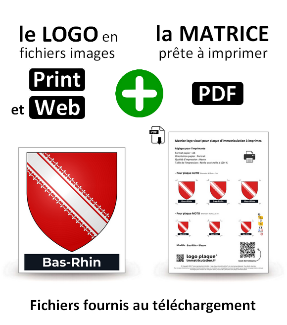 67 Bas-Rhin - Blason