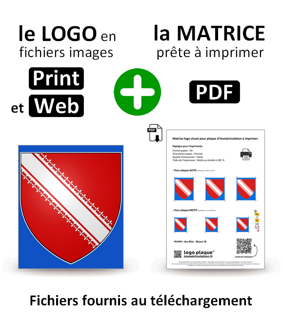 67 Bas-Rhin - Blason FB