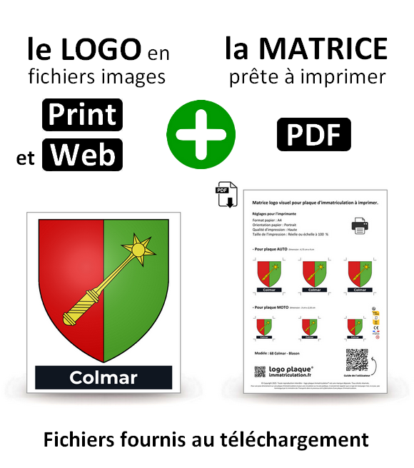 68 Colmar - Blason