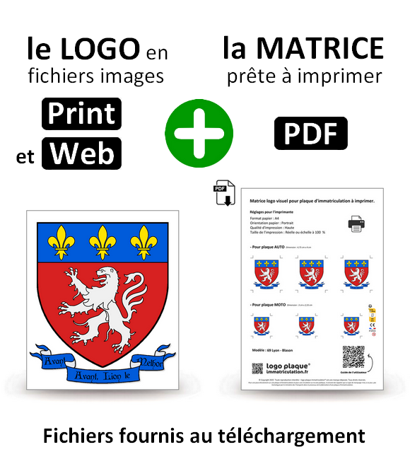 69 Lyon - Coat of Arms