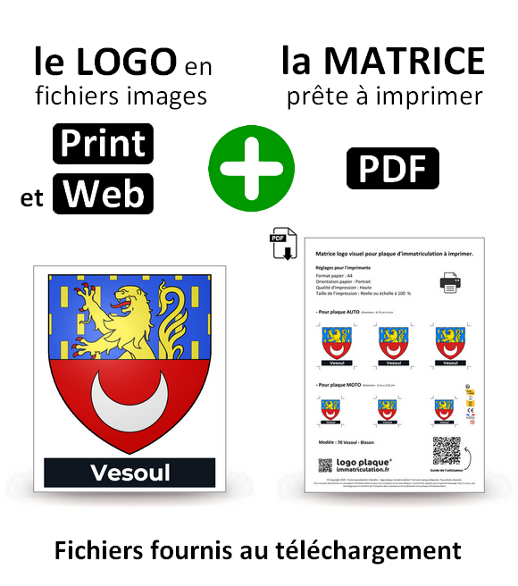 70 Vesoul - Blason