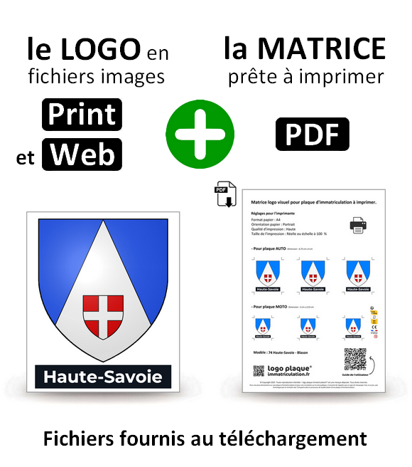 74 Haute-Savoie - Blason