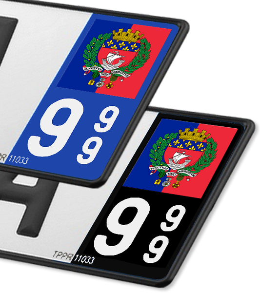 75 Paris - Drapeau Ajusté