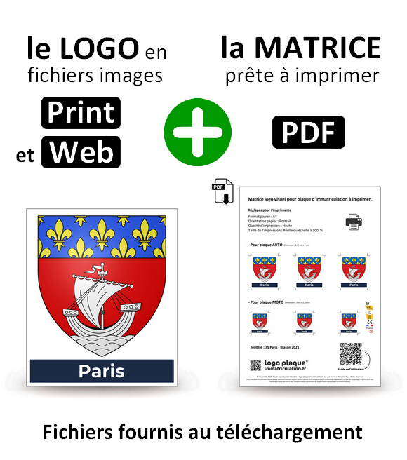 75 Paris - Blason 2021