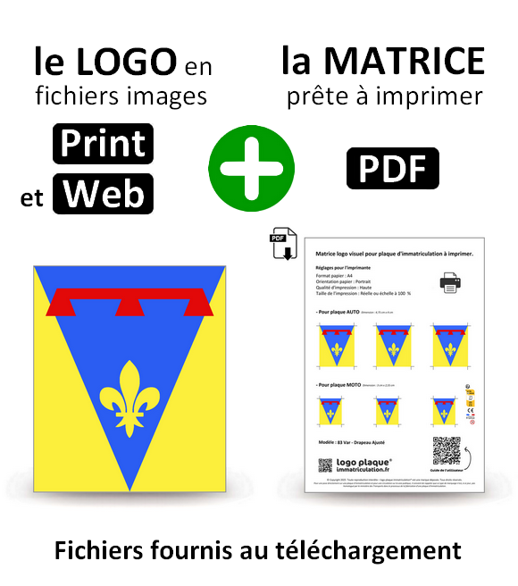 83 Var - Drapeau Ajusté