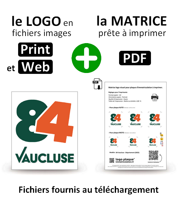 84 Vaucluse - Département (2025)