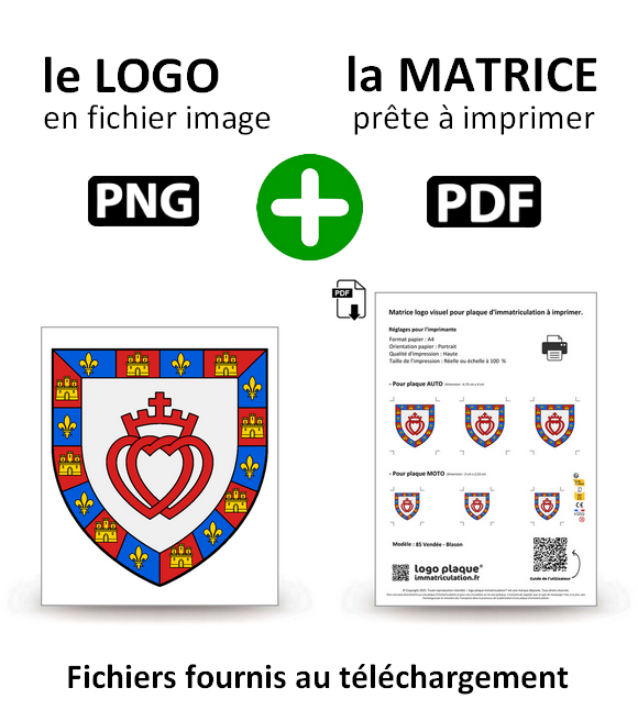 85 Vendée - Blason