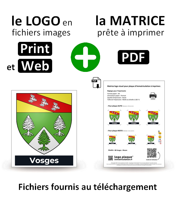 88 Vosges - Blason
