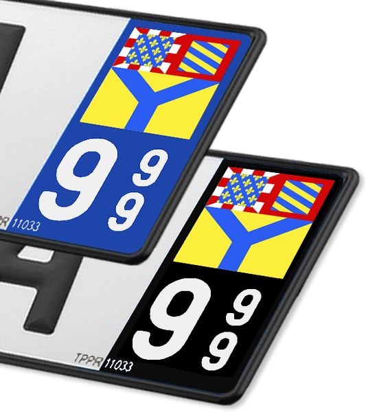 89 Yonne - Drapeau Ajusté