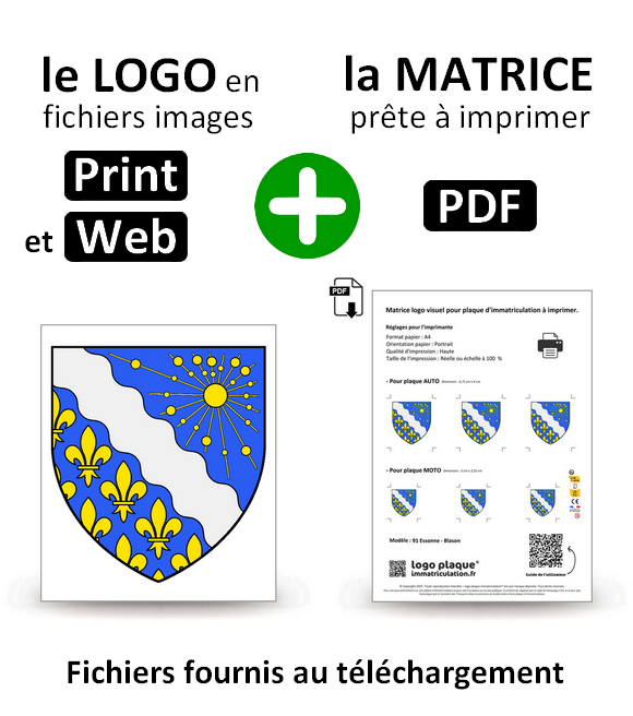 91 Essonne - Blason