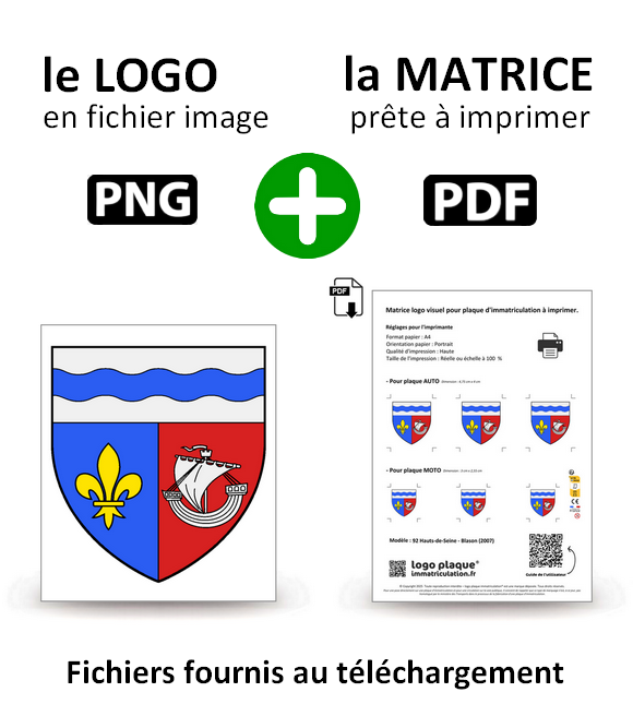 92 Hauts-de-Seine - Blason (2007)