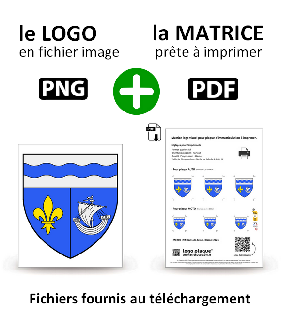 92 Hauts-de-Seine - Blason (2021)