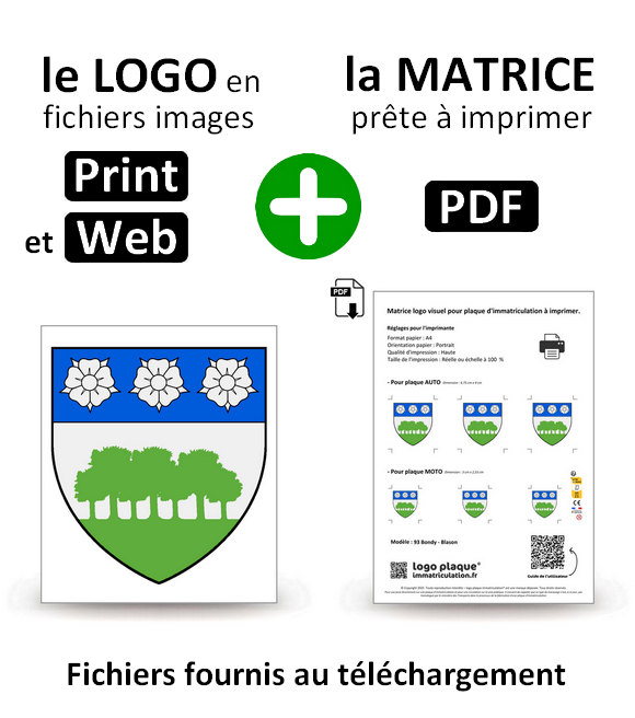 93 Bondy - Blason