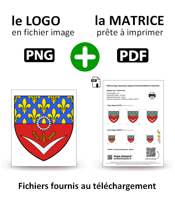 93 Seine-Saint-Denis - Blason