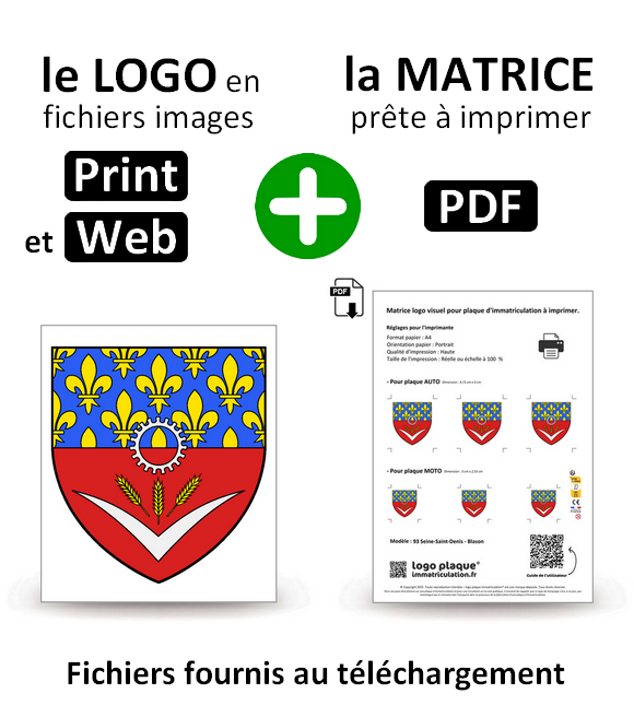93 Seine-Saint-Denis - Blason