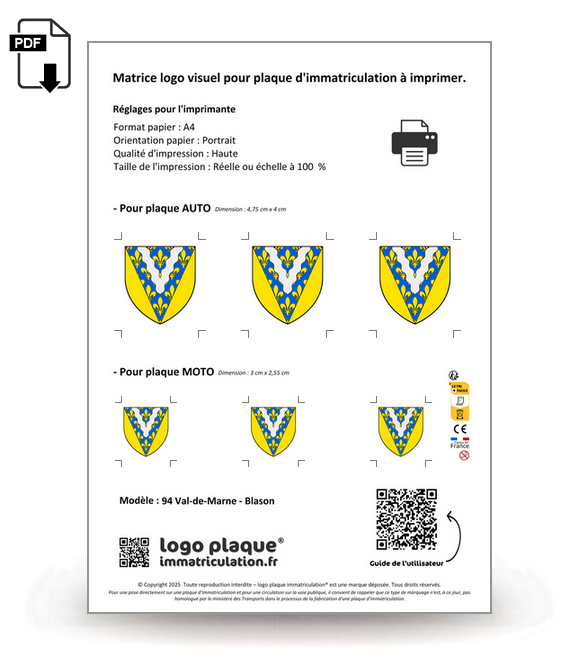 94 Val-de-Marne - Blason