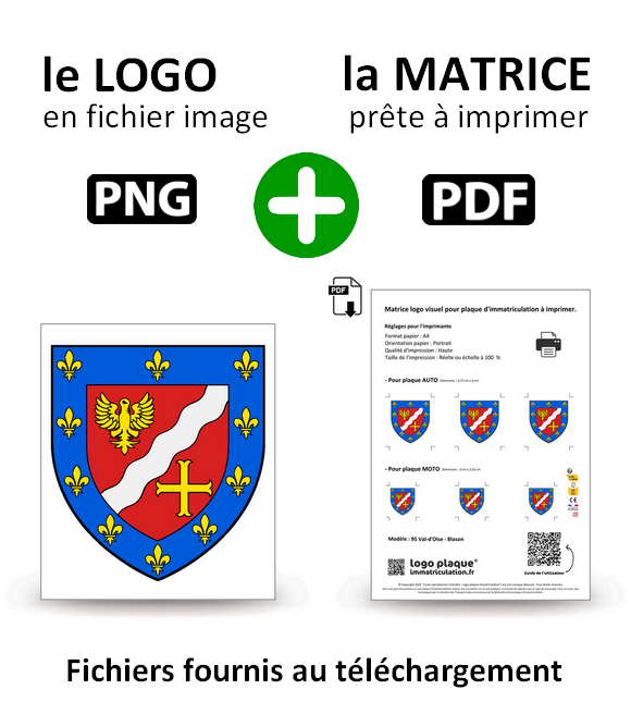 95 Val-d'Oise - Blason