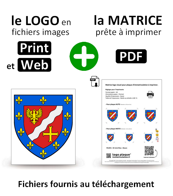 95 Val-d'Oise - Blason