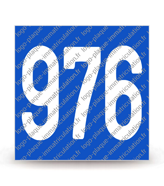 976-H - Mayotte - Horizontal