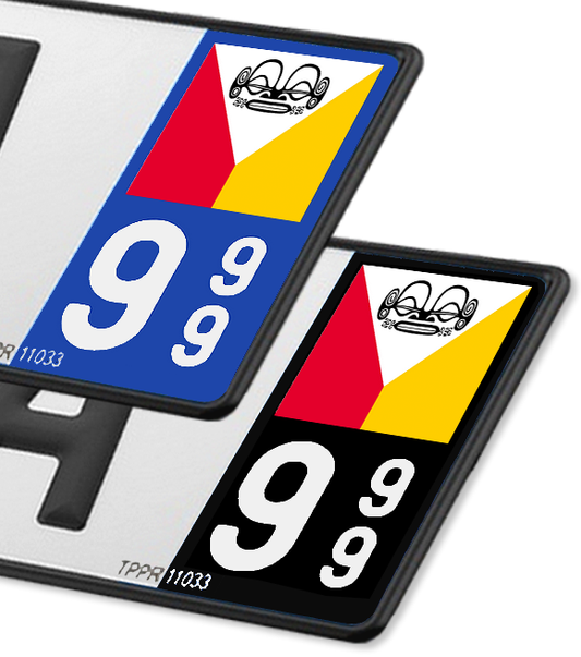 Archipel des Marquises - Drapeau Ajusté