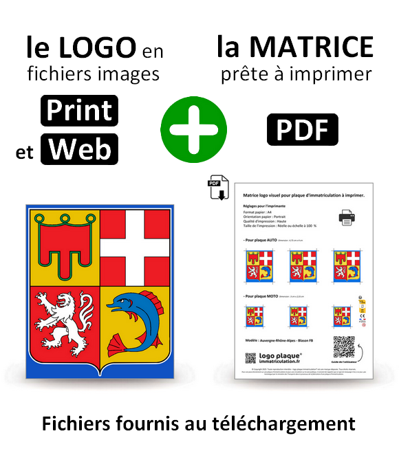 Auvergne-Rhône-Alpes - Blason FB