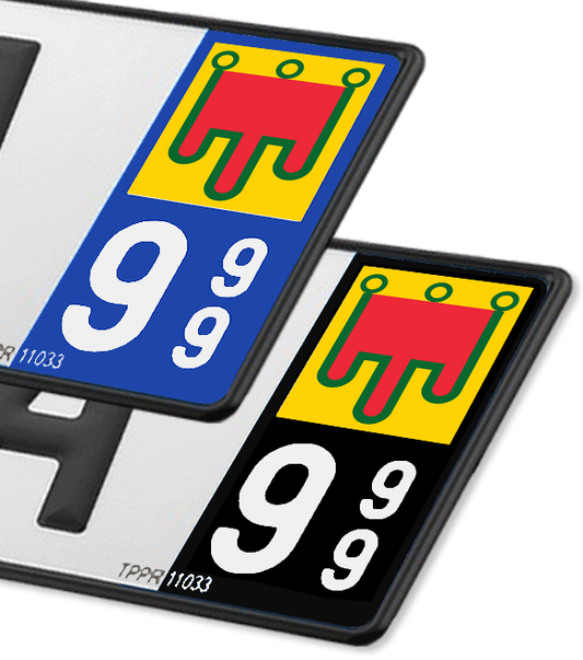 Auvergne - Drapeau Ajusté